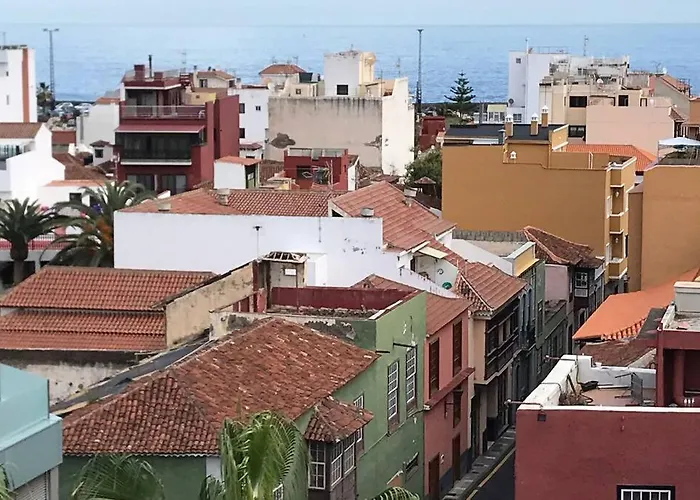 דירה Tele-working. Central. Gran Balcon. Vistas. פוארטו דה לה קרוז