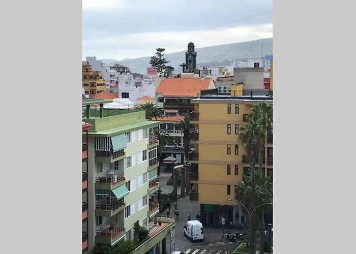 Lejlighed Tele-working. Central. Gran Balcon. Vistas. Puerto de la Cruz (Tenerife)